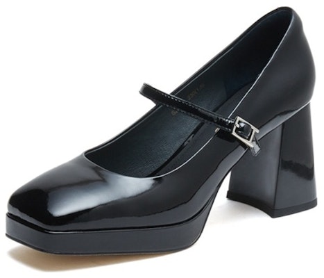 (W) Staccato Sepatu Kulit Retro Mary Jane 'Hak Tinggi 8cm' S2566AQ3 Purchase (W) Staccato Sepatu Kulit Retro Mary Jane 'Hak Tinggi 8cm' S2566AQ3