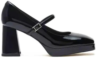 Sizing (Women) Staccato Leather Retro Mary Jane 'High Heel 8cm' S2566AQ3