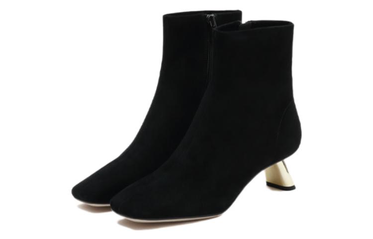 (W) Staccato Leather Retro Square Toe Ankle Boot 'Commuter' 圖 2