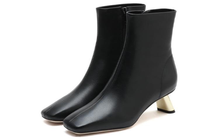 (W) Staccato Leather Retro Square Toe Ankle Boot 'Commuter' 圖 5