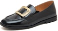 Lookbook (W) Staccato Kulit Slip-On Hujung Bulat 'Krim Lembut' A6921AA3