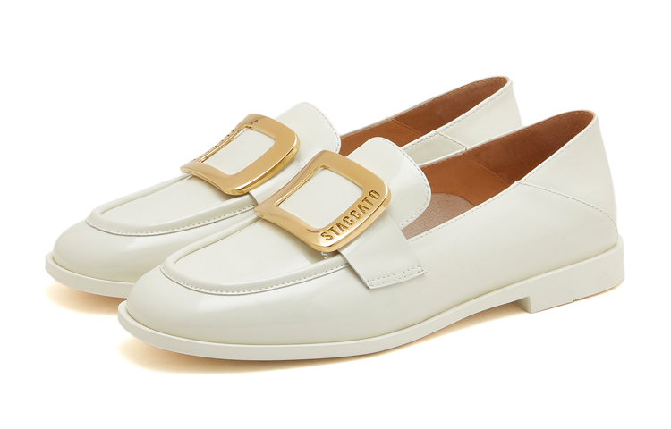 Purchase (Women) Staccato Leather Round-Toe Slip-On 'Cream Soft' A6921AA3