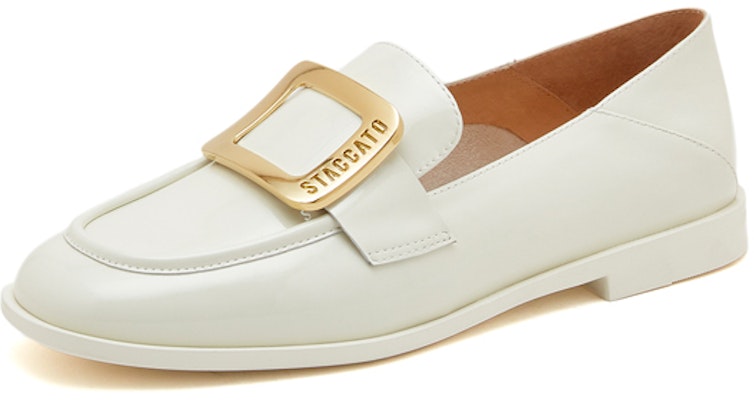 (W) Staccato Zapatos Slip-On Punta Redonda Cuero 'Cream Soft' A6921AA3 Cheap (W) Staccato Zapatos Slip-On Punta Redonda Cuero 'Cream Soft' A6921AA3