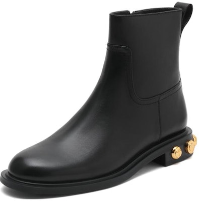 (W) But Staccato Kulit Tumit Tebal Berzip Boot Buku Lali 'Baldu Hitam' EFD03DD2 Lookbook (W) But Staccato Kulit Tumit Tebal Berzip Boot Buku Lali 'Baldu Hitam' EFD03DD2