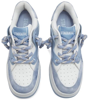 (W) Staccato Kasut Platform Kulit Hujung Bulat 'Beige' EHF10AM3 7