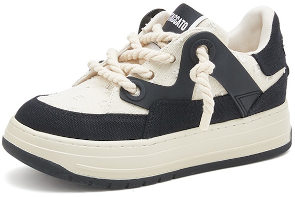 (W) Staccato Kasut Platform Kulit Hujung Bulat 'Beige' EHF10AM3 8