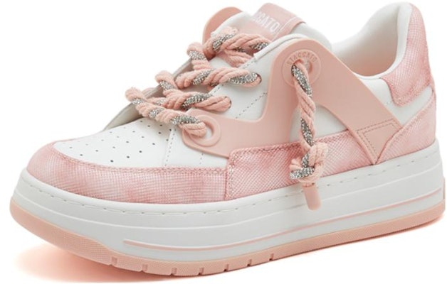 (W) Staccato Kasut Platform Kulit Hujung Bulat 'Beige' EHF10AM3 Details for (W) Staccato Kasut Platform Kulit Hujung Bulat 'Beige' EHF10AM3