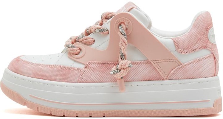 (W) Staccato Kasut Platform Kulit Hujung Bulat 'Beige' EHF10AM3 Sizing (W) Staccato Kasut Platform Kulit Hujung Bulat 'Beige' EHF10AM3