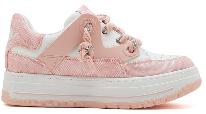 (W) Staccato Kasut Platform Kulit Hujung Bulat 'Beige' EHF10AM3 1