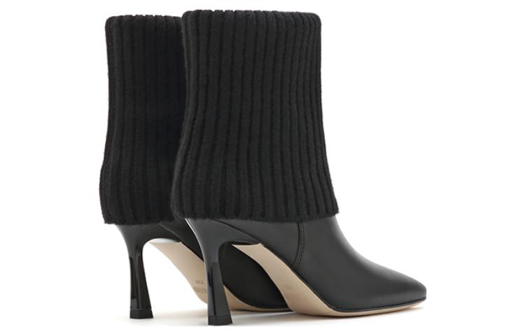 (W) Staccato Leather Short Boots 'Fashion CMFT Knit' 圖 3