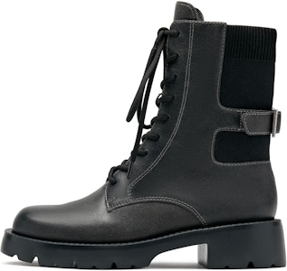 (W) スタッカートレザーショートブーツ (快適・万能) 9YJ46DZ3 Buy (W) スタッカートレザーショートブーツ (快適・万能) 9YJ46DZ3