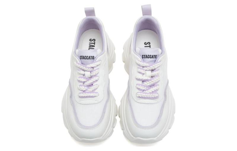 (W) Staccato Leather Spliced 'Sweet Platform Dad Shoes' 圖 11