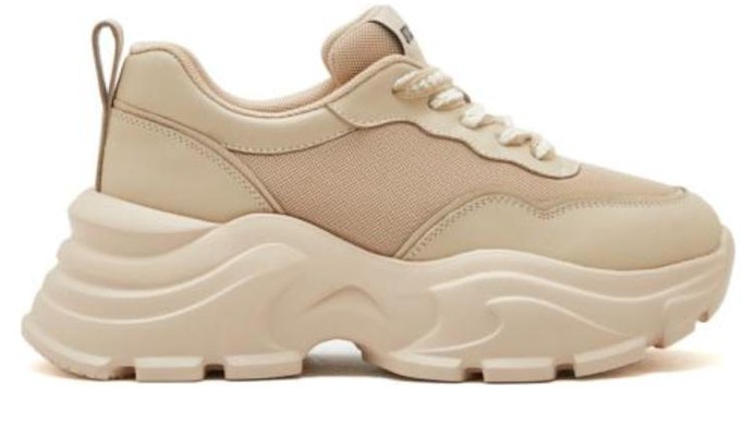 (Women) Staccato Leather Spliced 'Sweet Platform Dad Shoes' S2518AM3 Purchase (Women) Staccato Leather Spliced 'Sweet Platform Dad Shoes' S2518AM3
