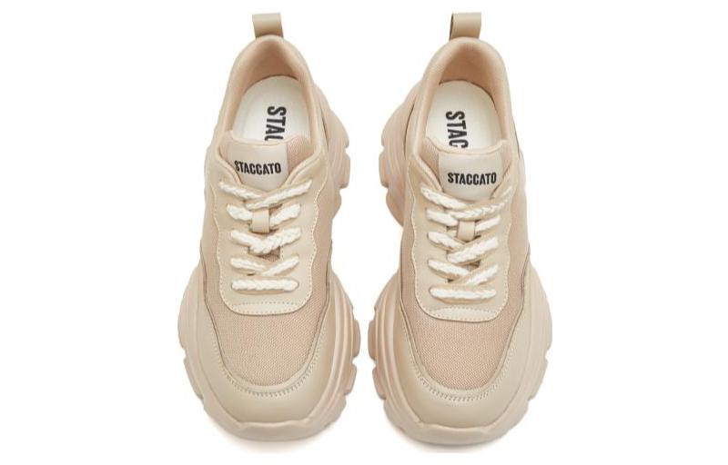 (W) Staccato Leather Spliced 'Sweet Platform Dad Shoes' 圖 7