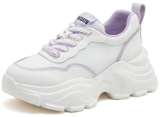 (Women) Staccato Leather Spliced 'Sweet Platform Dad Shoes' S2518AM3 2