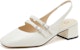 (W) Staccato Kulit Jari Empat Chunky Mary Jane Tumit '5cm Hitam' S8757AH3