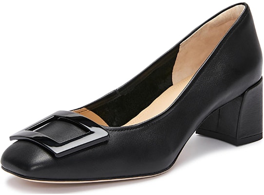 (Women) Staccato Leather Square Toe Chunky Heel 'Truffle Black' EL101CQ3 Order (Women) Staccato Leather Square Toe Chunky Heel 'Truffle Black' EL101CQ3