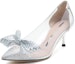 Lookbook (W) Staccato Kasut Tumit Tinggi Kulit 6cm 'Perak Putih' 'Reben Elegan Hujung Runcing' 9NW79AQ2