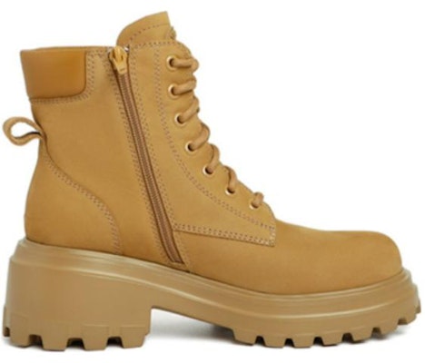 (Women) Staccato Leather Street Fashion Utility Thick Sole Short Boots 'Green Khaki' M8902DD2 Details for (Women) Staccato Leather Street Fashion Utility Thick Sole Short Boots 'Green Khaki' M8902DD2