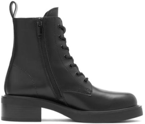 (Women) Staccato Leather Zip Marten Boots 'Sweet Cool British Black' EFT04AD3 Order (Women) Staccato Leather Zip Marten Boots 'Sweet Cool British Black' EFT04AD3