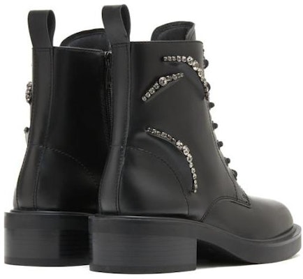 (Women) Staccato Leather Zip Marten Boots 'Sweet Cool British Black' EFT04AD3 Purchase (Women) Staccato Leather Zip Marten Boots 'Sweet Cool British Black' EFT04AD3