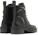 (W) Staccato But Hitam Kulit Zip Gaya British 'Sweet Cool'. EFT04AD3