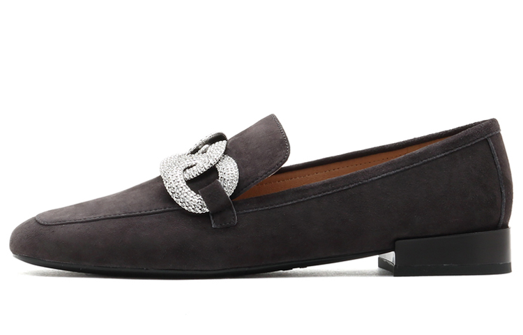 (Women) Staccato Loafer 'Fairy Tale Dark Grey Suede' SZPECC07DP8CA1