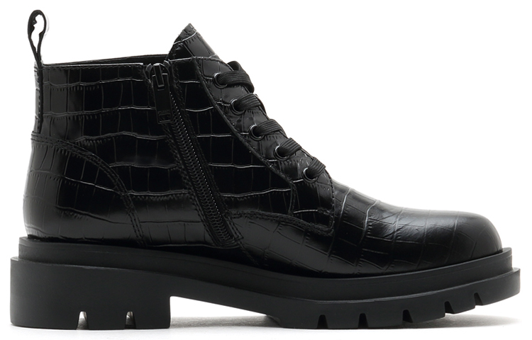 (W) Staccato Low-Top Casual Martin Boots 'Black British Style' 圖 2