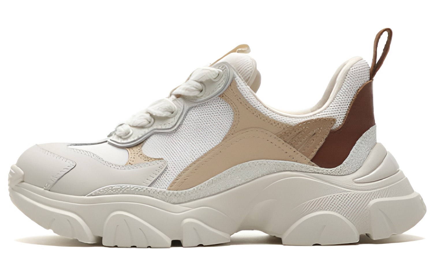 (Women) Staccato Low-Top Dad Shoe 'Leather Comfort Breathable Platform' EDW16CM2