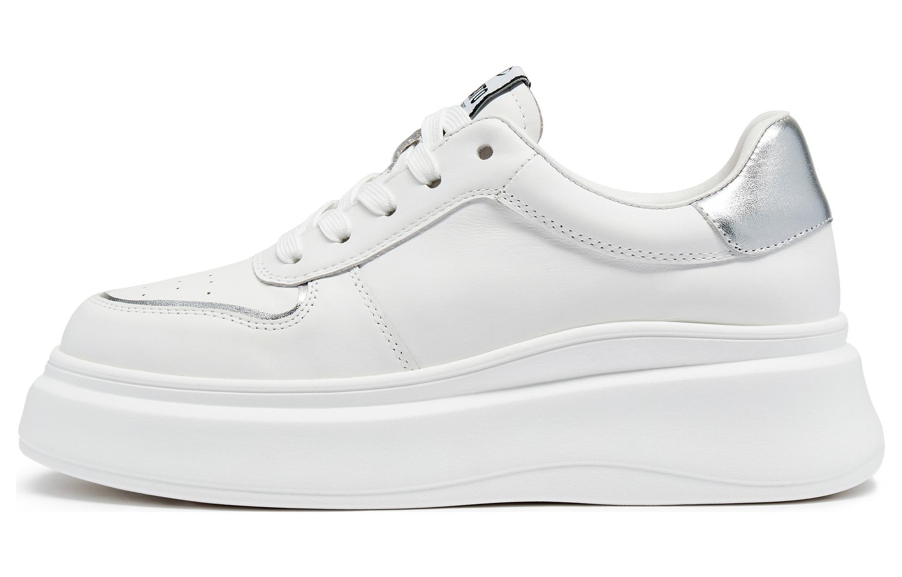 (Women) Staccato Low-Top Platform Sneakers 'Cream White' Y2601CM3