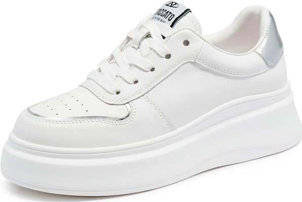 (Women) Staccato Low-Top Platform Sneakers 'Cream White' Y2601CM3 Lookbook (Women) Staccato Low-Top Platform Sneakers 'Cream White' Y2601CM3