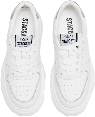 (W) Zapatillas Plataforma Bajas Staccato 'Blanco Crema' Y2601CM3 Shop (W) Zapatillas Plataforma Bajas Staccato 'Blanco Crema' Y2601CM3