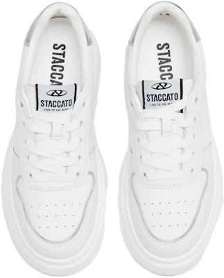 (W) 스타카토 크림 화이트 플랫폼 스니커즈 (Staccato Cream White Platform Sneakers) Y2601CM3 Purchase (W) 스타카토 크림 화이트 플랫폼 스니커즈 (Staccato Cream White Platform Sneakers) Y2601CM3