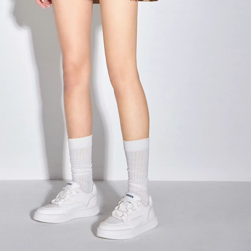 (W) Staccato Low-Top Platform Sneakers 'Versatile Thick Sole' 圖 14