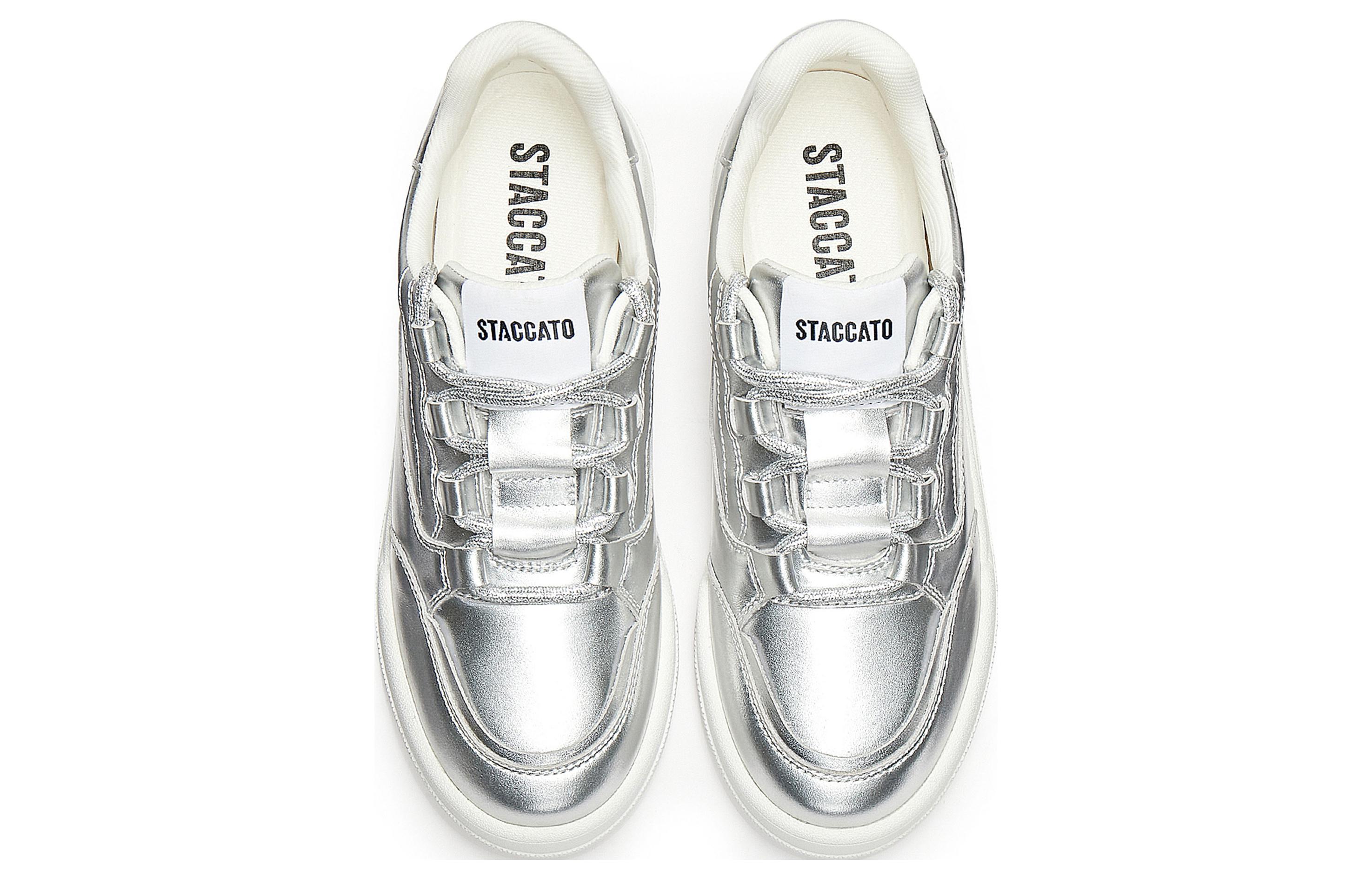 (W) Staccato Low-Top Platform Sneakers 'Versatile Thick Sole' 圖 8