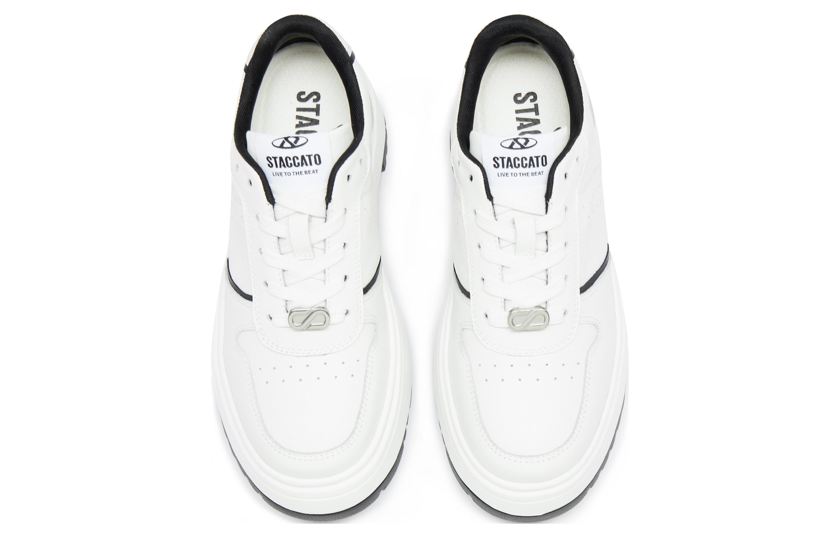 (W) Staccato Low Top Platform Sneakers 'Refreshing White' 圖 4
