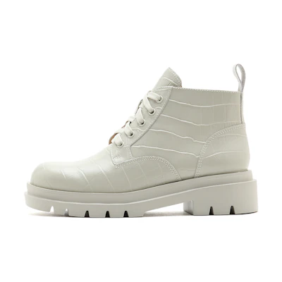 (W) Staccato Martin Boot 'Cream British Style'