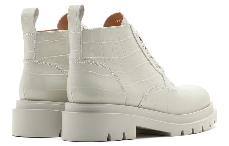 Shop (W) 스타카토 마틴 부츠 (크림 브리티시) SZP9YJ08DD1DD1