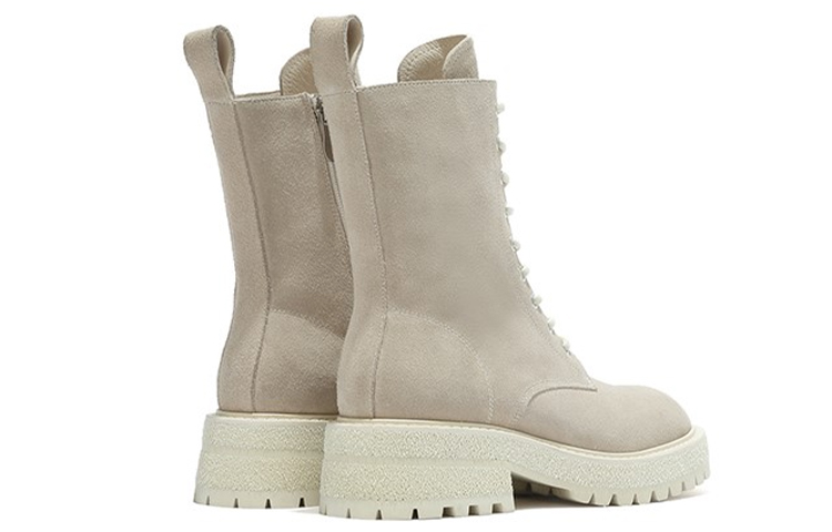 Lookbook (W) Bota Staccato Martin 'Blanco Arroz Estilo Británico' SE6D9177DD3DZ0