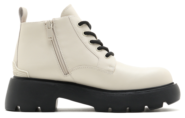 (W) Staccato Martin Boots 'Beige British Casual Biker' 圖 2