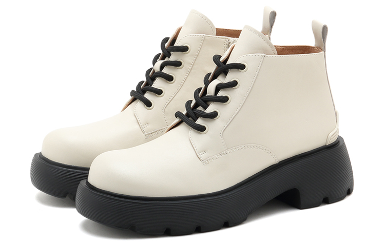 (W) Staccato Martin Boots 'Beige British Casual Biker' 圖 3