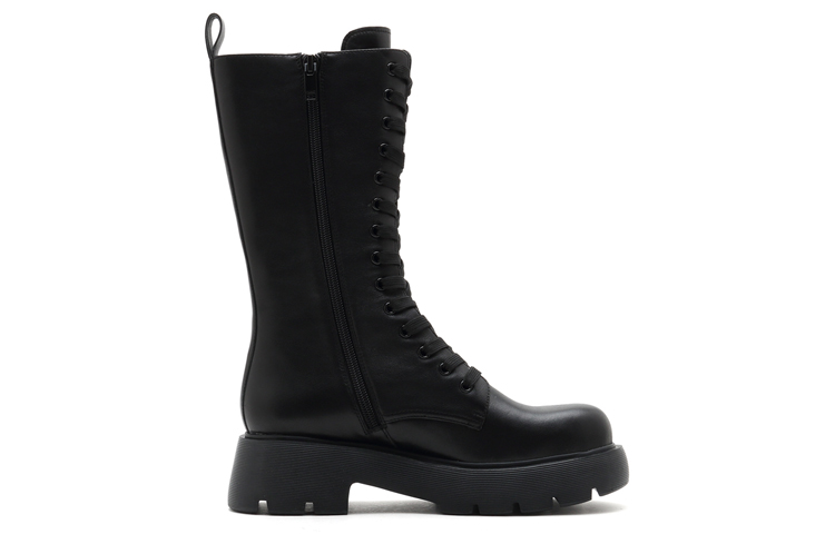 Order (W) Staccato Martin Boots 'British Biker Hitam' SZPEBV10DU1DS1