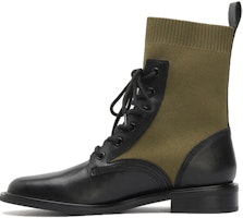 (Women) Staccato Martin Boots 'British Style Green Elastic' SZPEAJ04DN1DZ0 (Women) Staccato Martin Boots 'British Style Green Elastic' SZPEAJ04DN1DZ0