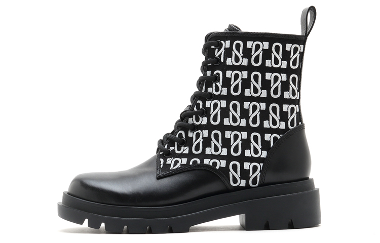 (Women) Staccato Martin Boots 'British Style Lace-up Full Print' SZP9YJ13DU2DD1