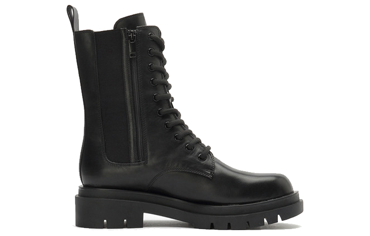 Order (W) Staccato Martin Boots 'Gaya British Langsing Hitam' SZP9YJ02DU1DZ0