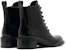 (W) Staccato Martin Boots 'Gaya British Kulit Licin Hitam' SZPEC301DU2DD1