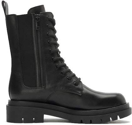 (Women) Staccato Martin Boots 'Slim British Style Black with Fleece' SZP9YJ02RU1DZ0 Order (Women) Staccato Martin Boots 'Slim British Style Black with Fleece' SZP9YJ02RU1DZ0
