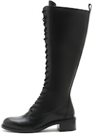 (Women) Staccato Martin High-Top Boots 'British Style Black Oil Leather' SZPEC307DU1DG1 (Women) Staccato Martin High-Top Boots 'British Style Black Oil Leather' SZPEC307DU1DG1