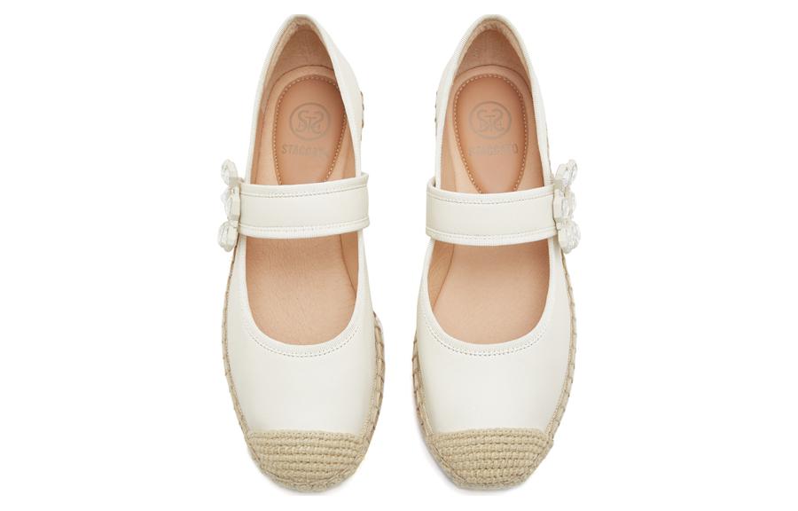(W) Staccato Mary Jane Flat Fisherman 'Sheepskin' 圖 4