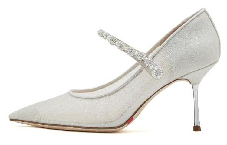 (W) Staccato Mary Jane High Heels with Rhinestones 'Diamond Fairy' 圖 3